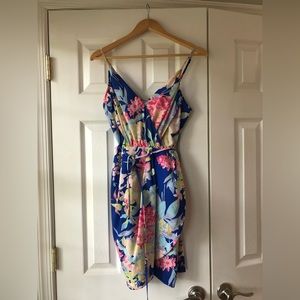 Yumi Kim floral print mini dress
